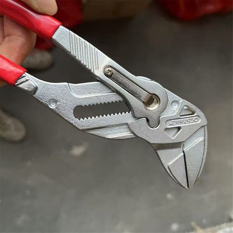 Tlily – 25 cm verstellbare Multifunktionszange – 52 mm Öffnung – Rutschfestes Design für sicheren Halt – Hergestellt in Deutschland (1/5)