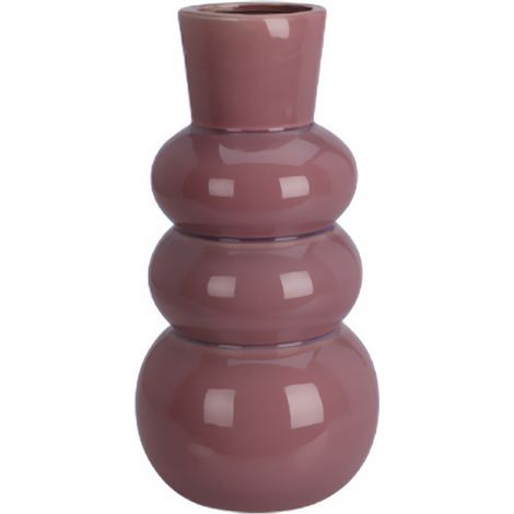 Vase en céramique en forme de bulle, 29,5 x 14 cm