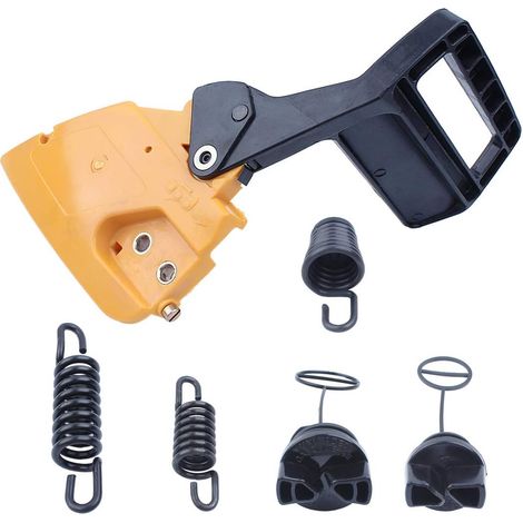 Frein de chaîne côté embrayage Couvercle de réservoir d'huile Isolateur AV Kit de ressort pour Partner 350 351 Pièces de rechange de tronçonneuse (1/5)