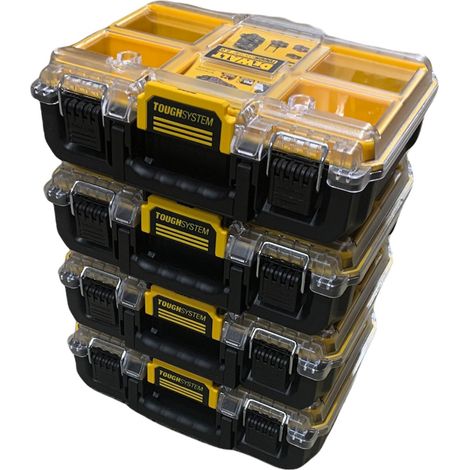 4X Dewalt Tough System 2.0 DWST83392-1 1/2 Width Deep Tool Organiser +6 Inserts (1/4)