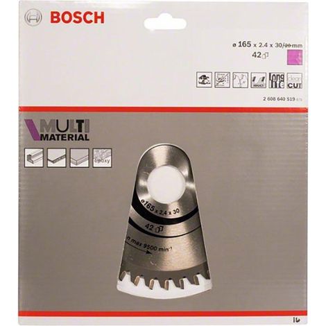 Bosch Lama per Sega Circolare 165 mm 42 denti