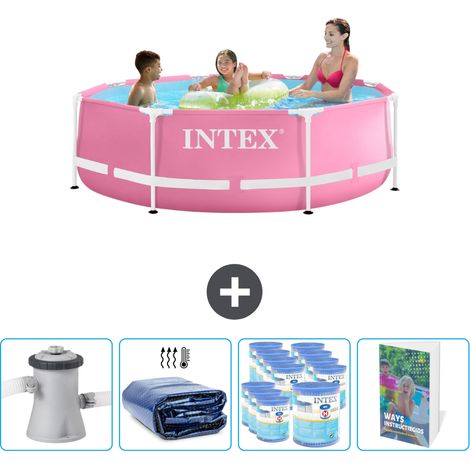 Intex Piscina con struttura Rotonda - 244x76 cm - 7-pezzi  SCB127 (1/5)