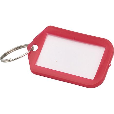 THIRARD - Lot de 5 portes-étiquettes, rouge, 49.5x29mm - THIRARD (1/3)