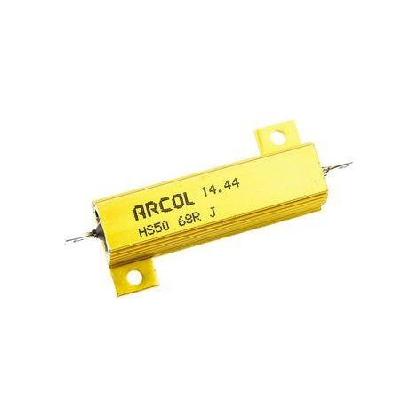 Leistungswiderstand 68R 50W 5% Metallisch ARCOL HS50-68RJ
