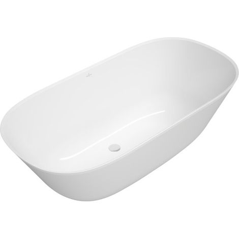 Villeroy & Boch Q155ANH7F2BCV01 Baignoire Theano 1550x750x506 mm Solo (1/2)