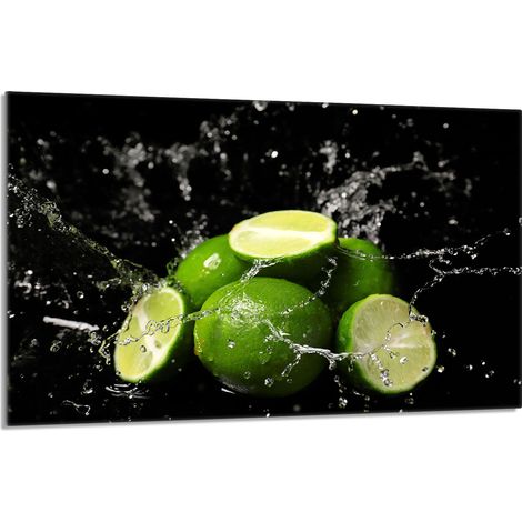 Glasschutzplatte für den Herd 80x52 Lime (1/5)
