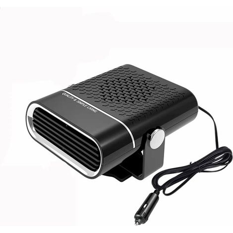 Chauffage Dégivreur de voiture 12 V 120 W 2 en 1 Dégivreur de voiture portable allume-cigare 360 ° réglable (1/5)