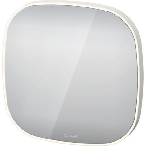 Duravit Zencha Miroir LED 50x500x500mm, avec miroir chauffant, (1/2)