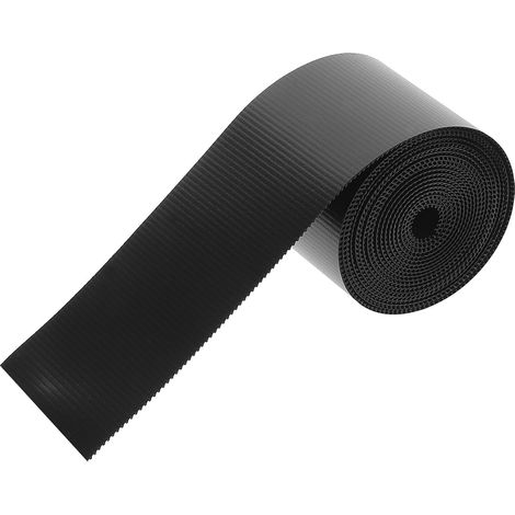 Bloqueur incassable en plastique noir pour dessous de canapé, facile à (1/5)