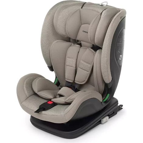 Foppapedretti Seggiolino Auto ReKlino i-Size con Isofix e Top Theter, dai 15 mesi ai 12 anni - Sand