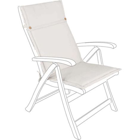 CUSCINO SCHIENALE ALTO ECRU 50X120