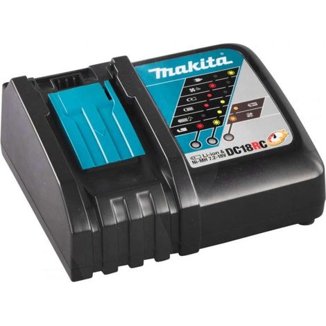 Makita Accesorios - Cargador 9A para baterías 14,4/18 V 195584-2 (1/2)