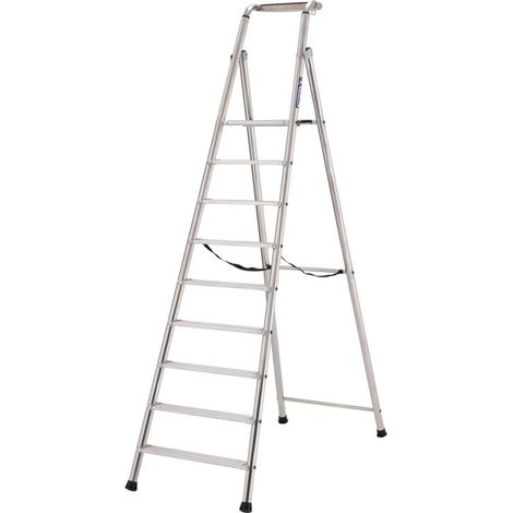 [JAMAIS UTILISE] Escabeau Super Intensif TUBESCA Aluminium 9 Marches H404cm - 619-235 (1/3)