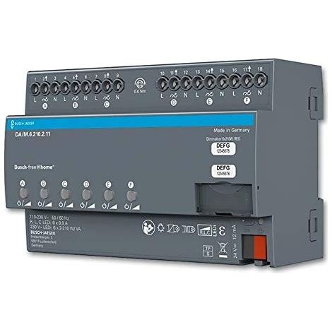 BUSCH-JAEGER 6252/0.6-101 DIMMAKTOR, 4-FACH, SCHWARZ 2CKA006220A0730