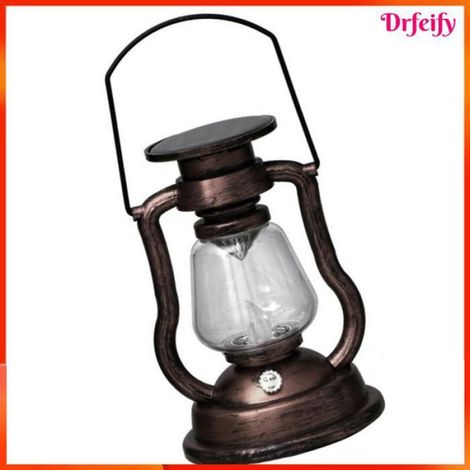 Lampe lanterne solaire - - Bougie solaire - Effet bougie simulé - 4 couleurs - Suspendue/posée (1/5)