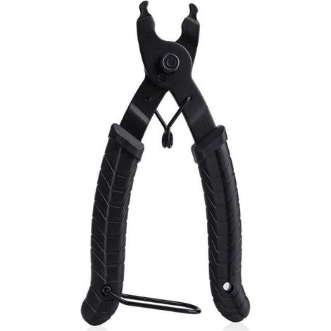 Lien De Vélo Pince, Chain Plier Chaînette Manquante 2 en 1 Opener Closer Remover Pince/Outil De Chaîne De Vélo Compatible avec Toutes Les Chaînes De Réparation De Vitesse