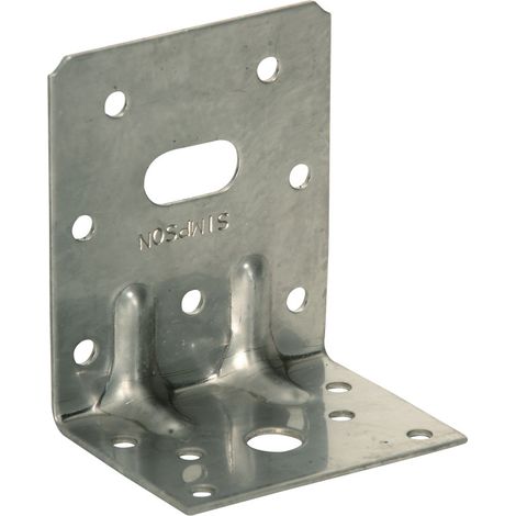Equerre inox A4 renforcée L65x75x48x1.5mm (1/4)