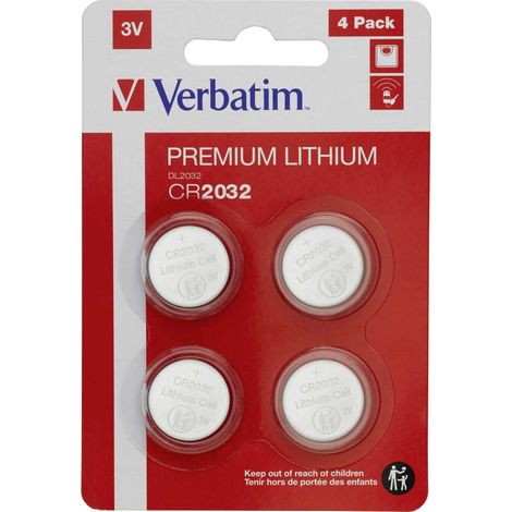 Verbatim CR2032 Batterie à usage unique Lithium (1/3)