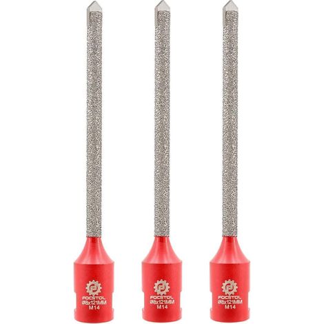 Mörtel Hakenbohrer Diamant Hartmetall Fugenhobeln Ziegel 3 8mm x 121mm (1/5)