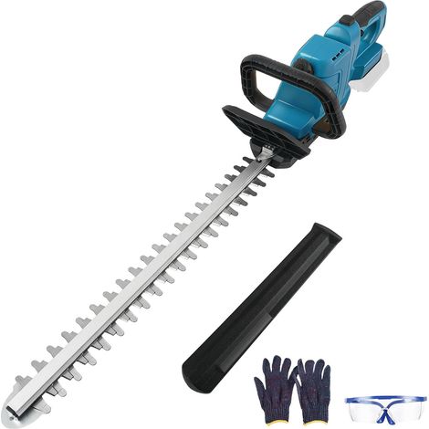 Taille-haie sans Fil avec Lame 50 cm pour 18V (sans Batterie) Coupe-arbustes électrique, sans balais, tête rotative 180°, système de lubrification, diamètre de coupe 16 mm (1/5)