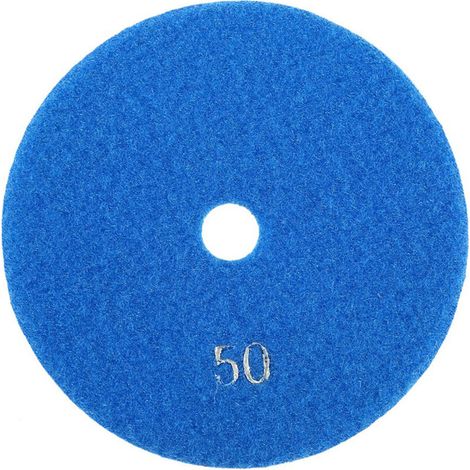 5 ''pouces 125mm disques de meulage tampons de polissage diamant humide ponçage roues de papier de verre pour granit béton marbre (50)