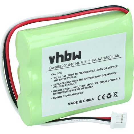 vhbw Akku Ersatz für tonies 50AA5S für Hörspielbox (1800 mAh, 3,6 V, NiMH) (1/5)