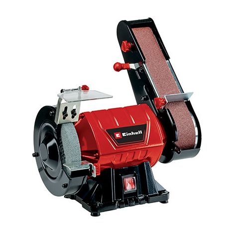 SMERIGLIATRICE LEVIGATRICE BANCO TCUS 350 EINHELL  VOLT 230 WATT 350 MOLA MM 150X32 NASTRO MM 50X686