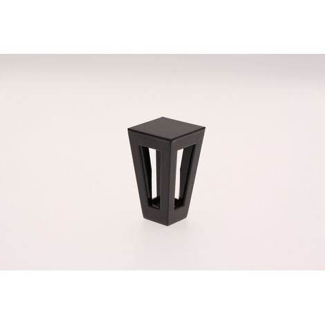 2 x Embouts Tetra Noirs pour Barre 20mm - Ateliers 28
