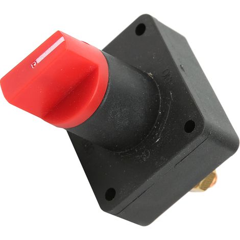 Coupe-Circuit de Batterie 300A, Interrupteur d'Isolement pour Voiture, Camion, Bateau, Poids Lourd - Commande de Coupure Principale (1/3)