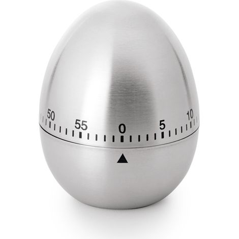 Minuteur en Acier Inoxydable H 75 mm Ø 60 mm - Was Germany