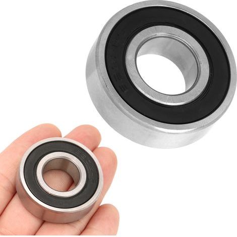 10 rodamientos de bolas sellados con goma de doble cara 6202-2rs de 15x35x11 mm para aplicaciones industriales. (1/5)