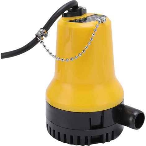 12V DC Bilge Pump 1110GPH Portable Utility Submersible 45W Electric Swimming Pool Bathtub Garden Pond Drainage (1/5)