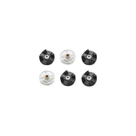Ersatzteil: Basiszahnrad und Messerzahnrad, kompatibel mit Magic Bullet MB1001 250W Standmixern (6er-Pack). (1/5)
