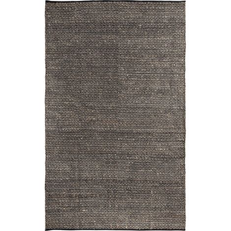 Tapis Elara vintage noir et naturel chic - Noir vintage naturel chic (1/5)