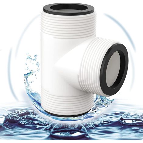 38-mm-Schwimmbadschlauchadapter, Schlauchverbinder für Schlauchadapter, T-Stück für 1,5-Zoll-Schwimmbadschlauch (1/5)