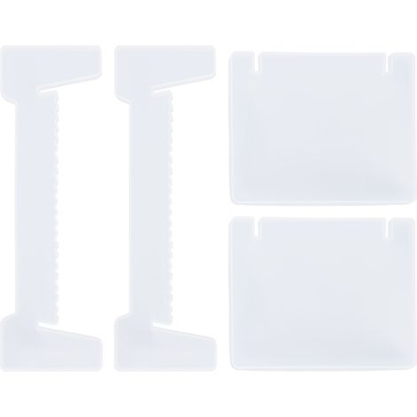 Crystal Epoxy Storage Shelf Mold Desktop Clear Silicone Die DIY Gifts Crafts Maker (1/5)