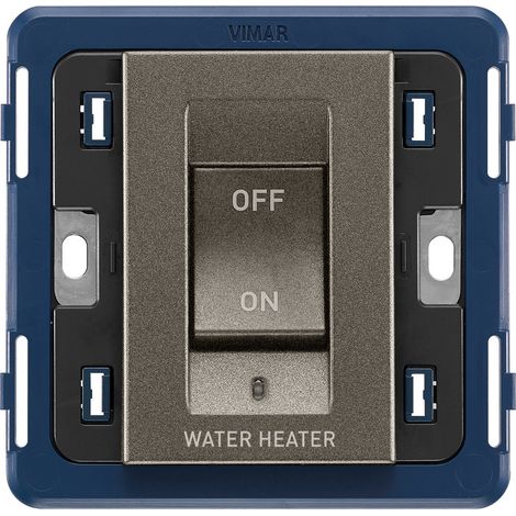 VIMAR - 19017.WH.M 2P 32A Interrupteur métallique pour chauffe-eau