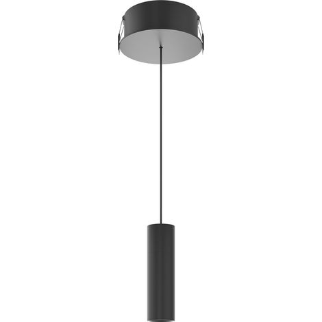 Rosone da Incasso Nano Recessed Base Ø90x22mm - Nero Opaco per Lampada Alp Space Beneito Faure