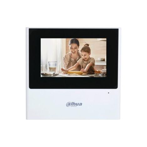 Dahua Technology VTH2611L-WP sistema de intercomunicación de video 10,9 cm (4.3") Negro, Blanco