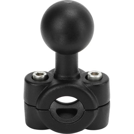 Adaptateur de rotule de montage sur base sphérique de 1 pouce pour rails de 9 à 15 mm (0,35 à 0,59 pouce) de diamètre pour moto (1/5)