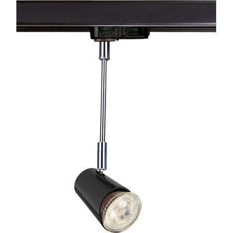 JUDY 123 Spot Rail 3 all.023 GU10 sur tige lpe LED 3,6W 3000K 400lm dimm. ARIC 4404