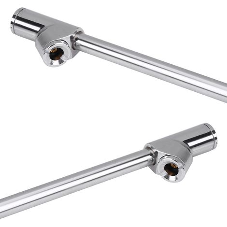 Manomètre numérique portable à double tête en acier inoxydable pour pneus de voiture, camion et moto (200 PSI). (1/5)