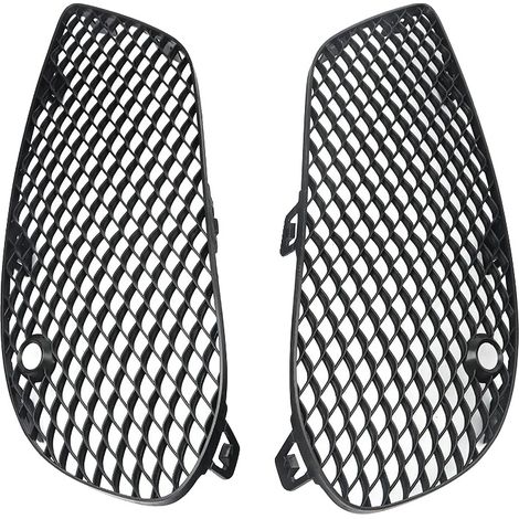 Couvre-grilles de feux de brouillard, plastique durable, style en nid d'abeille, paire (1/2)