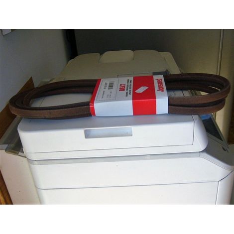 CINGHIA CINTA MOTORE PIATTO LAME TRATTORINO RASAERBA JONSERED 531008027 LT13 (1/2)