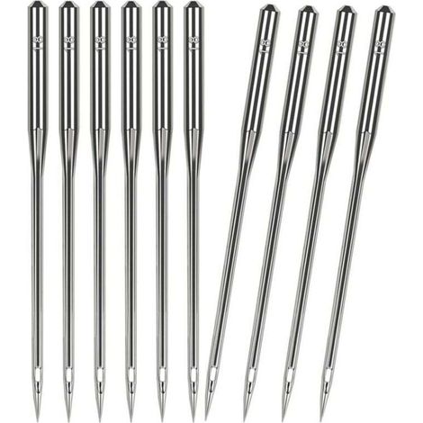 50 Aiguilles Universelles pour Machine à Coudre 110/18, Couture Quilting Domestique Robuste (1/4)