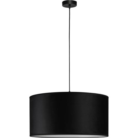 Lampada Tornado AL1, velluto nero (1/5)