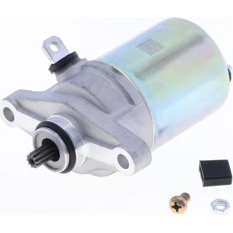 MOTOR DE ARRANQUE ATHENA 2025/09 KYMCO AGILITY 50 '11-'13, GRAND DINK 50 '05-'08, SUPER 8 50 '07-'21, YAGER 50 '07-'18, PEUGEOT V-CLIC 50 '07-'14 (OEM: 21163Y001 MX0531 31210GAK9000M3)