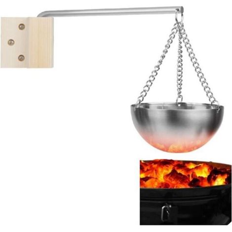 LAN 20 cm Sauna Aromathérapie Bol en Acier Inoxydable Titulaire D'huile Essentielle Sauna Salle Accessoires Sauna Fournitures Pièces