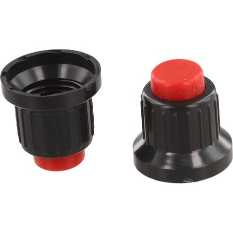 Lot de 2 capuchons d'interrupteur d'allumage rouge momentané pour protection contre les intempéries sur les chauffages de jardin et générateur d'étincelles (1/5)