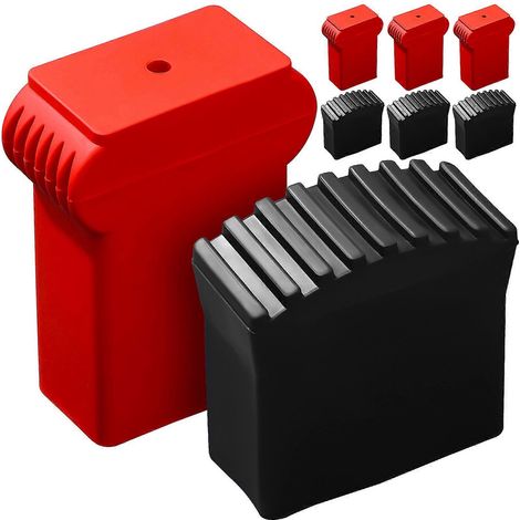 Embouts de protection en caoutchouc pour pieds d'échelle, accessoires de protection compatibles, lot de 8 (1/5)